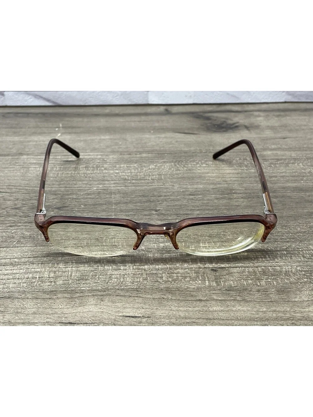 GUCCI mod GG1404 col T8K 50[]22-135 Eyeglasses Half Rim Clear Pink *Frames Only